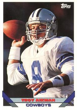 Troy Aikman Dallas Cowboys 1993 Topps NFL #530